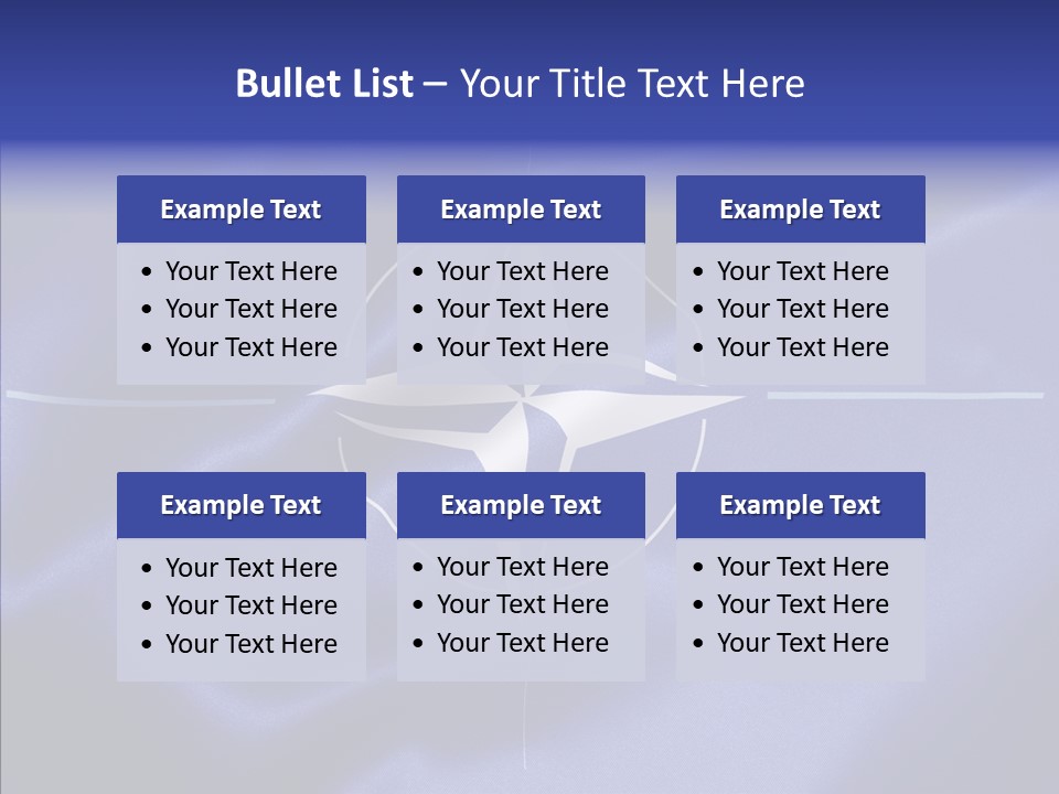 Nato Flag PowerPoint Template