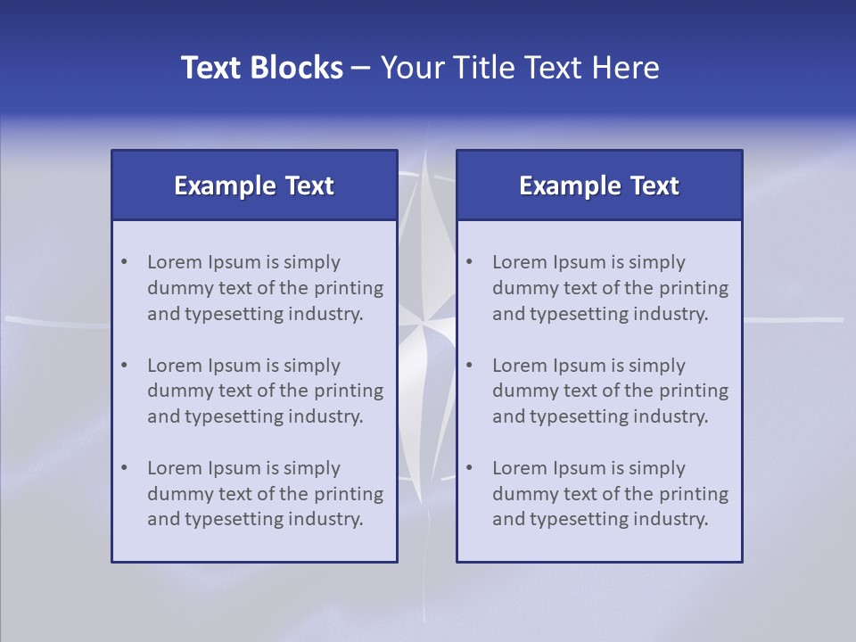 Nato Flag PowerPoint Template