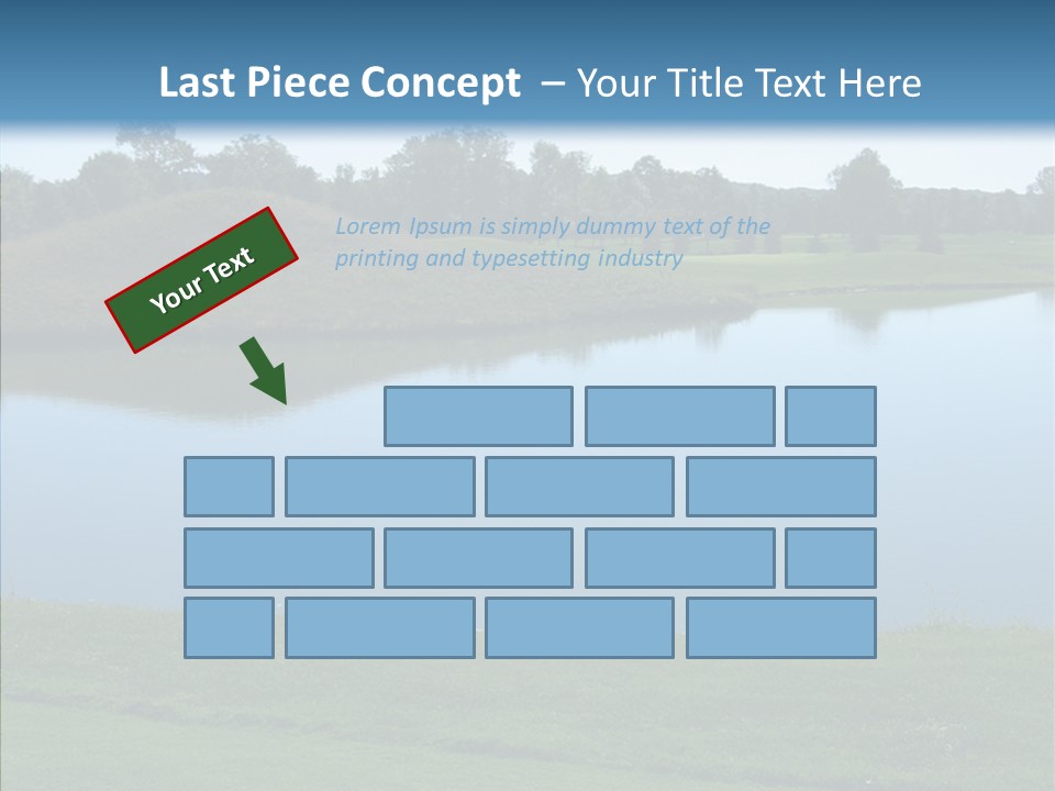 Golf Beautiful Spring PowerPoint Template