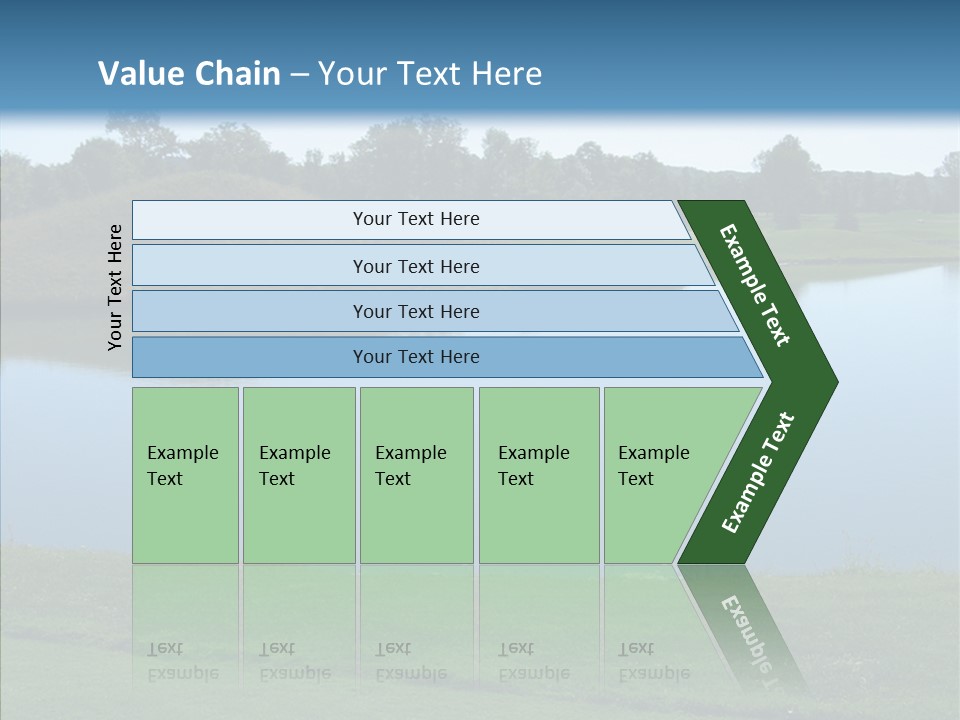 Golf Beautiful Spring PowerPoint Template