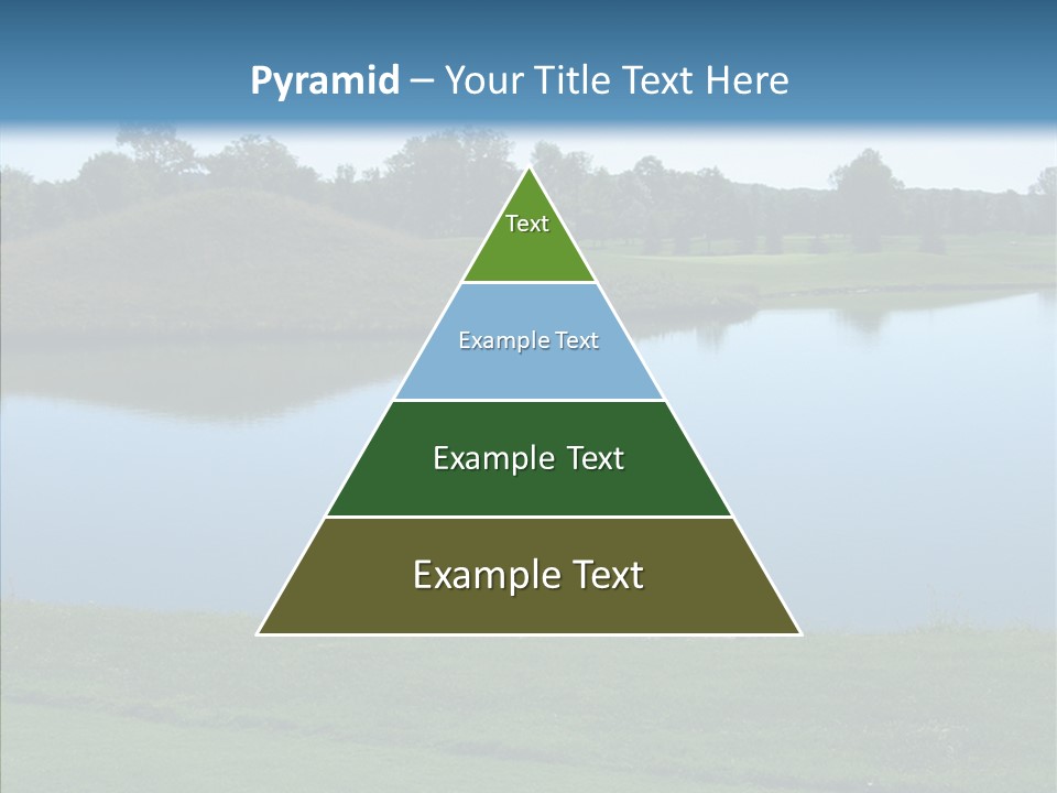 Golf Beautiful Spring PowerPoint Template