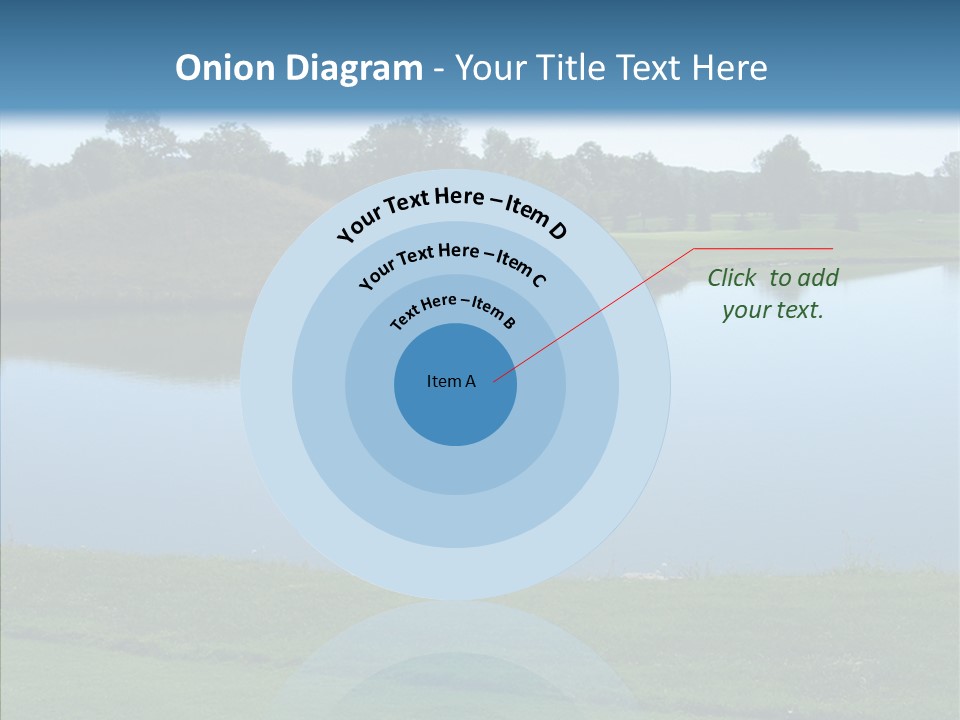 Golf Beautiful Spring PowerPoint Template