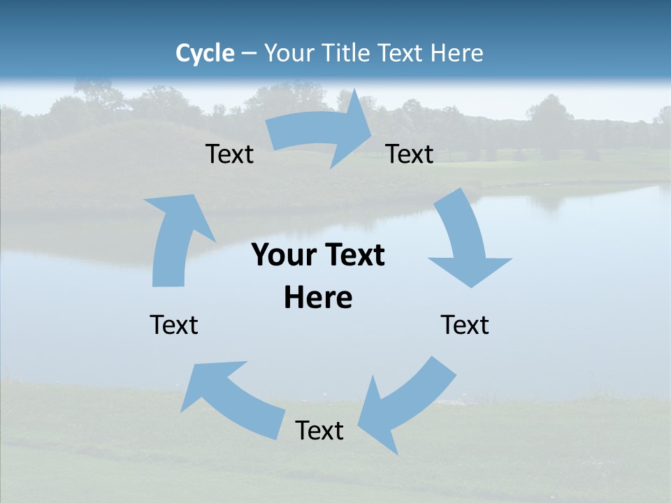 Golf Beautiful Spring PowerPoint Template