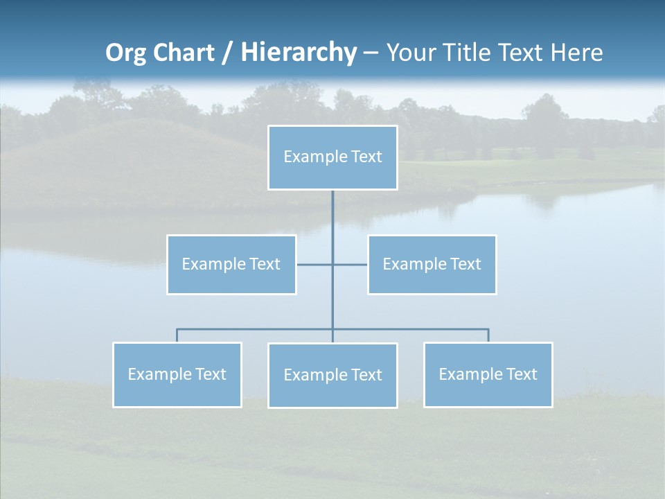 Golf Beautiful Spring PowerPoint Template