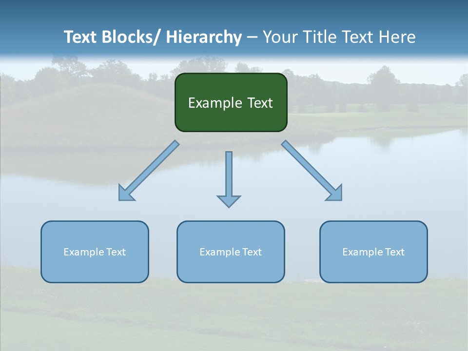 Golf Beautiful Spring PowerPoint Template