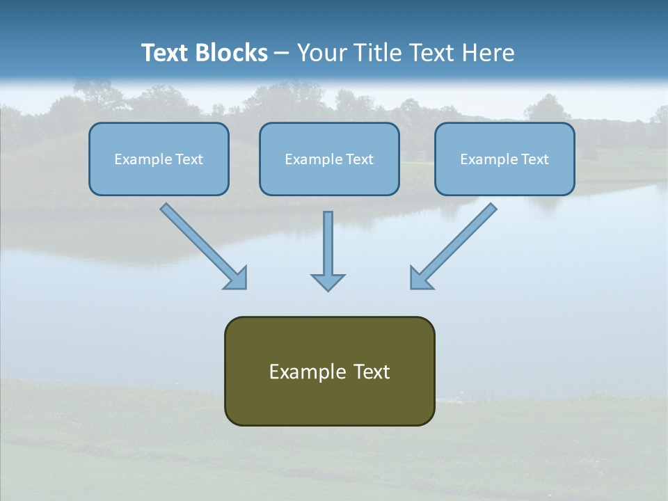 Golf Beautiful Spring PowerPoint Template