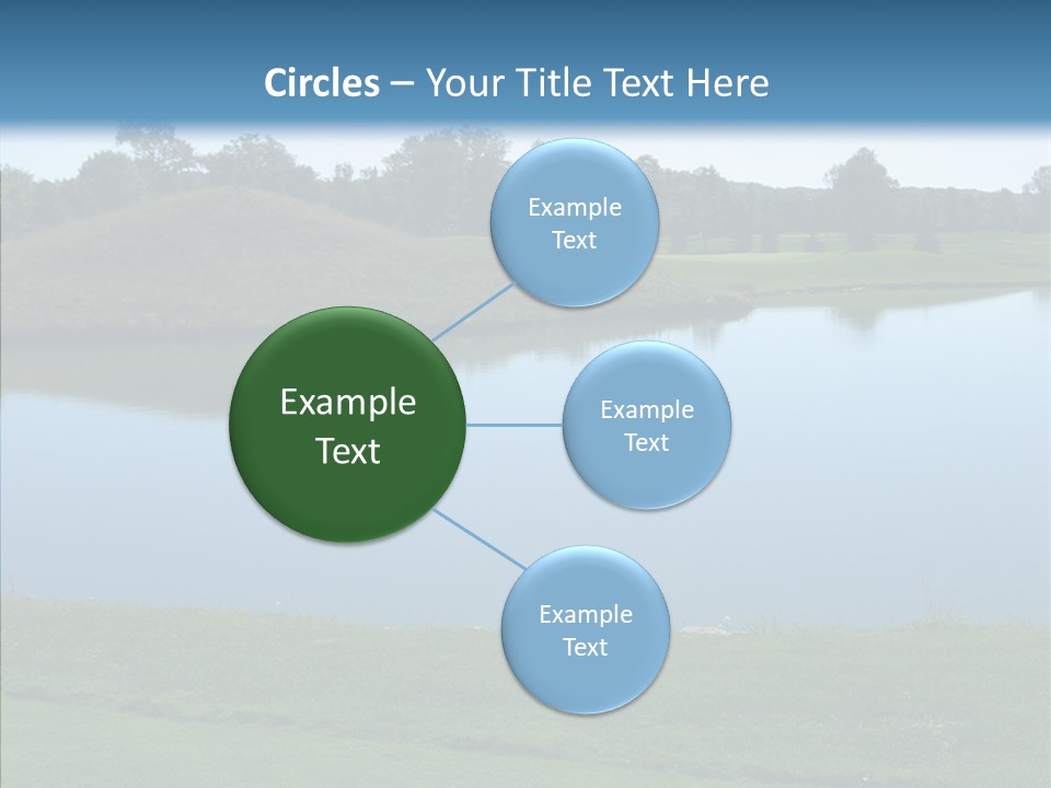 Golf Beautiful Spring PowerPoint Template