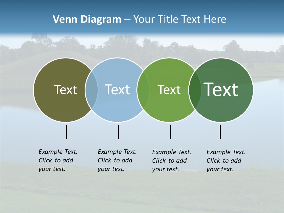 Golf Beautiful Spring PowerPoint Template