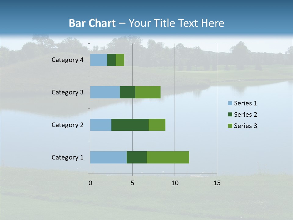 Golf Beautiful Spring PowerPoint Template