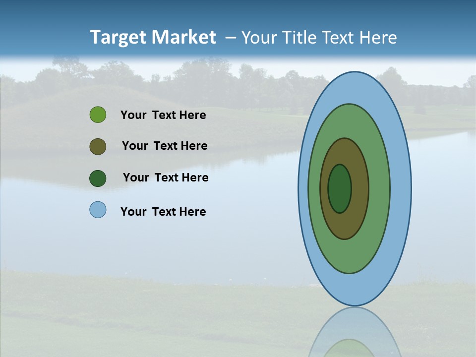 Golf Beautiful Spring PowerPoint Template