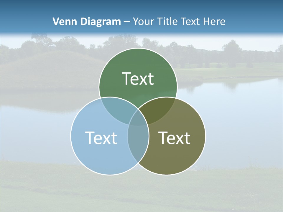 Golf Beautiful Spring PowerPoint Template