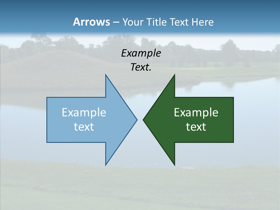 Golf Beautiful Spring PowerPoint Template