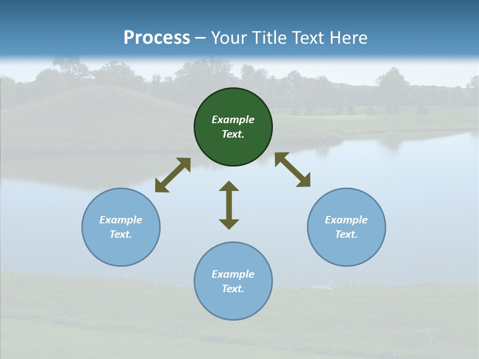 Golf Beautiful Spring PowerPoint Template