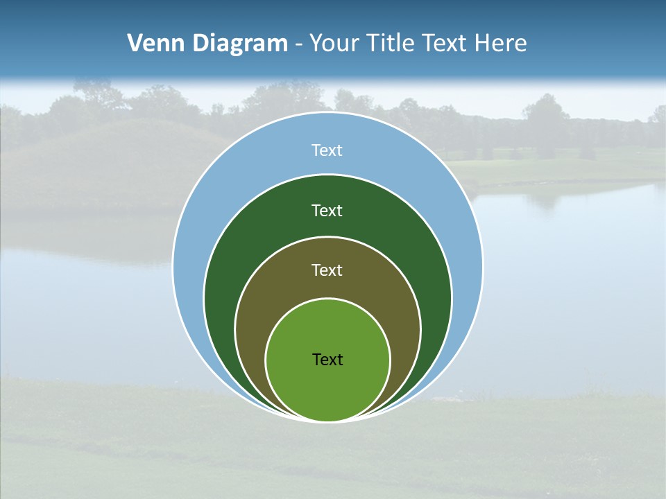 Golf Beautiful Spring PowerPoint Template
