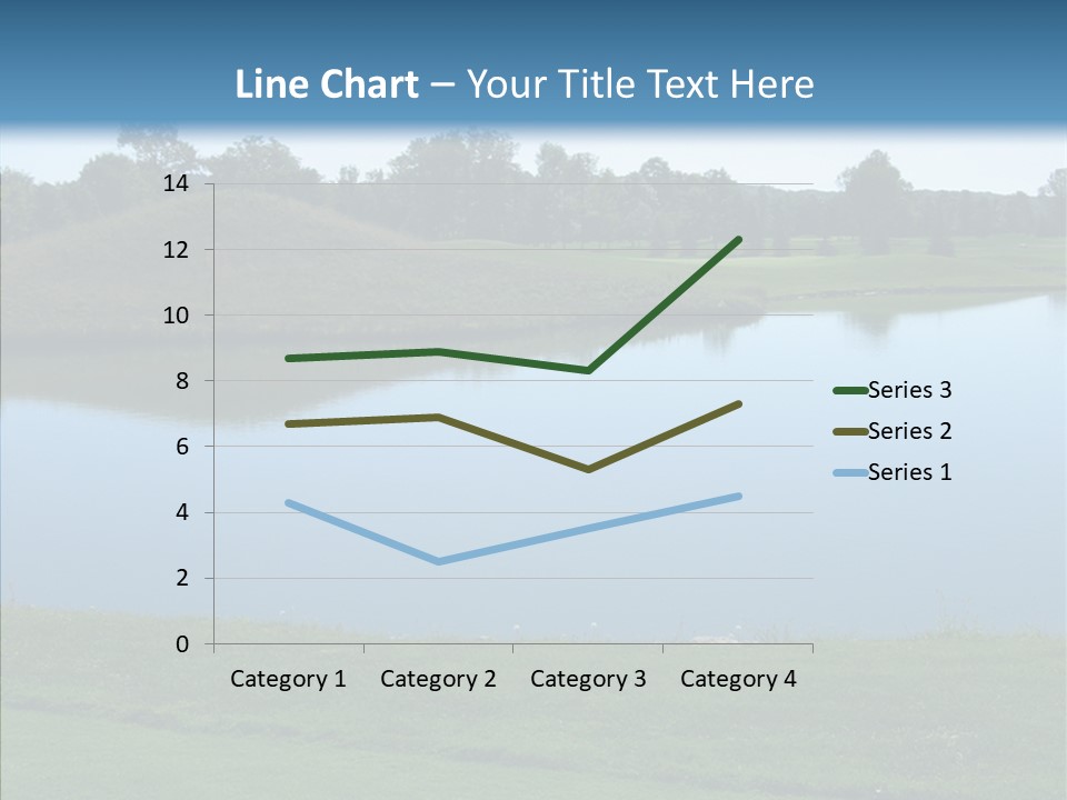 Golf Beautiful Spring PowerPoint Template