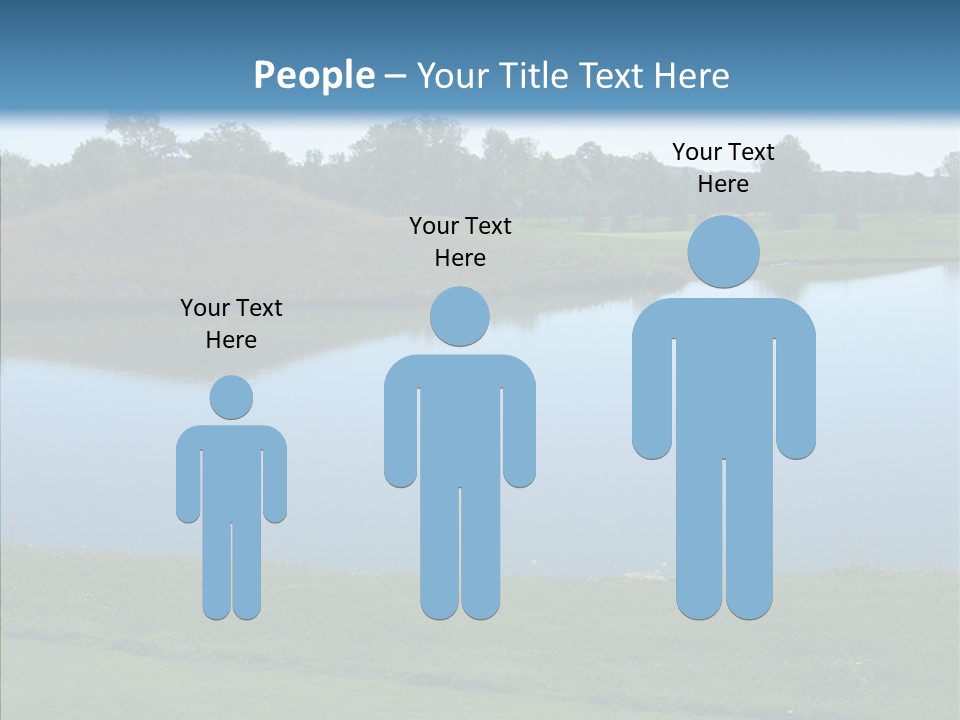 Golf Beautiful Spring PowerPoint Template