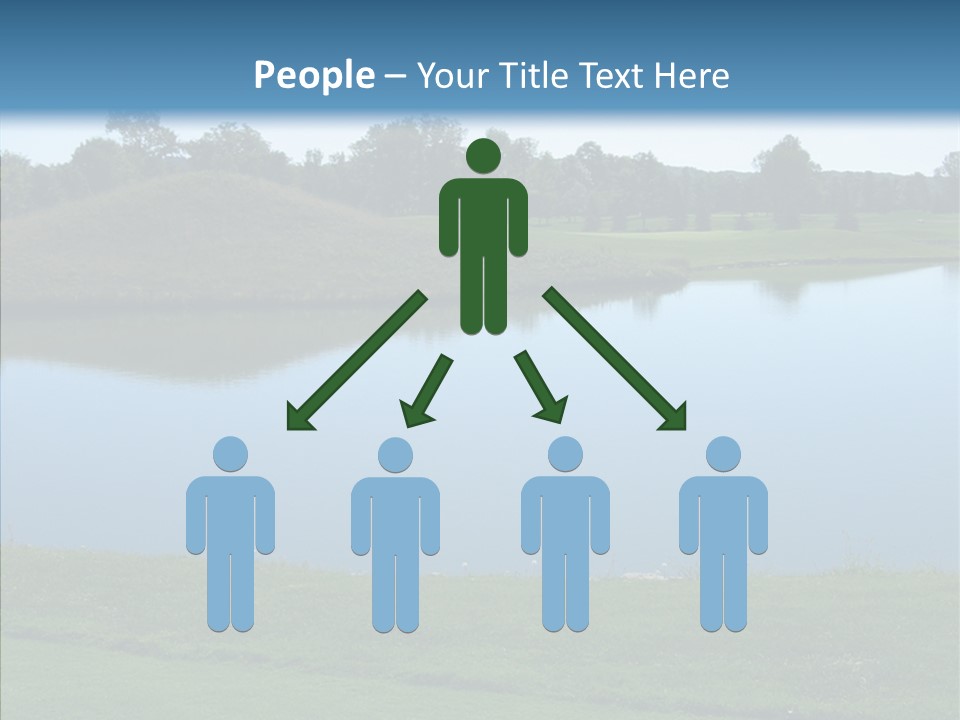 Golf Beautiful Spring PowerPoint Template