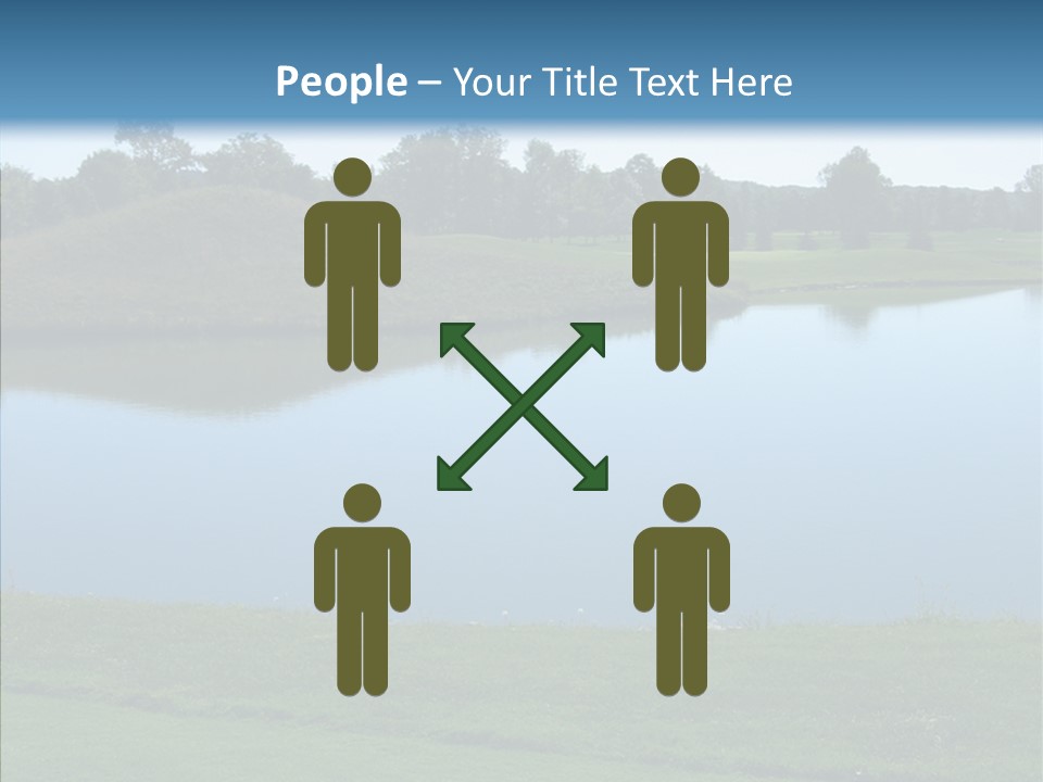 Golf Beautiful Spring PowerPoint Template