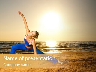 Sunset Energy Carefree PowerPoint Template