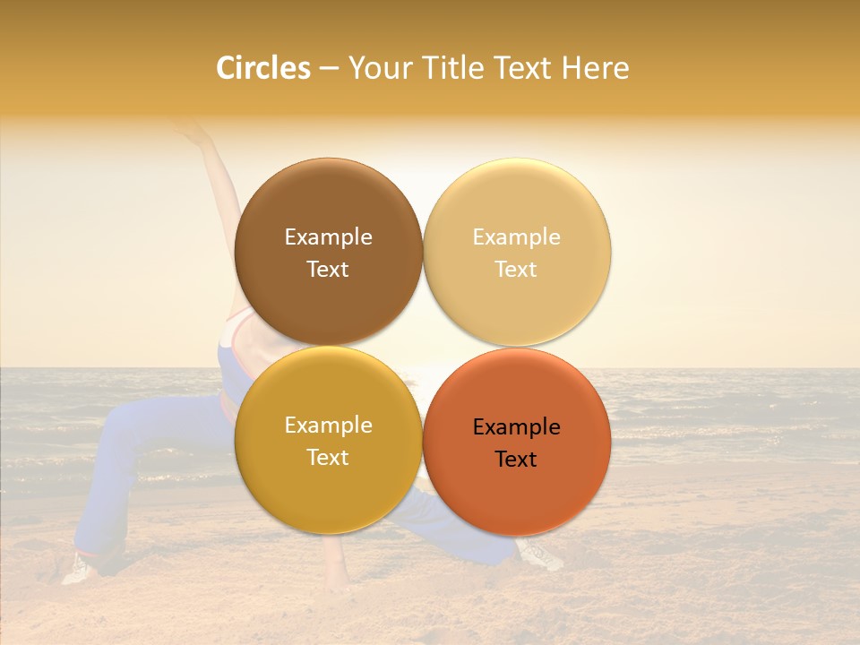 Sunset Energy Carefree PowerPoint Template