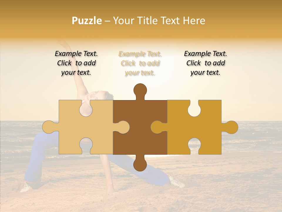 Sunset Energy Carefree PowerPoint Template