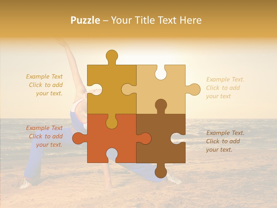 Sunset Energy Carefree PowerPoint Template