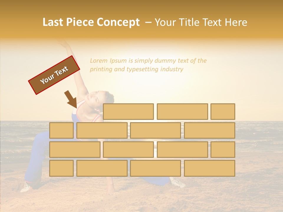 Sunset Energy Carefree PowerPoint Template