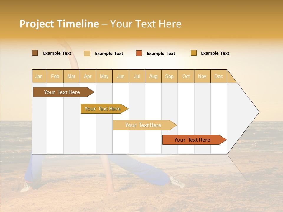 Sunset Energy Carefree PowerPoint Template