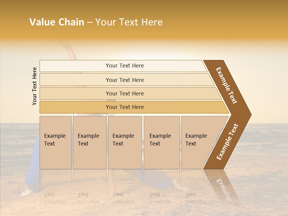 Sunset Energy Carefree PowerPoint Template