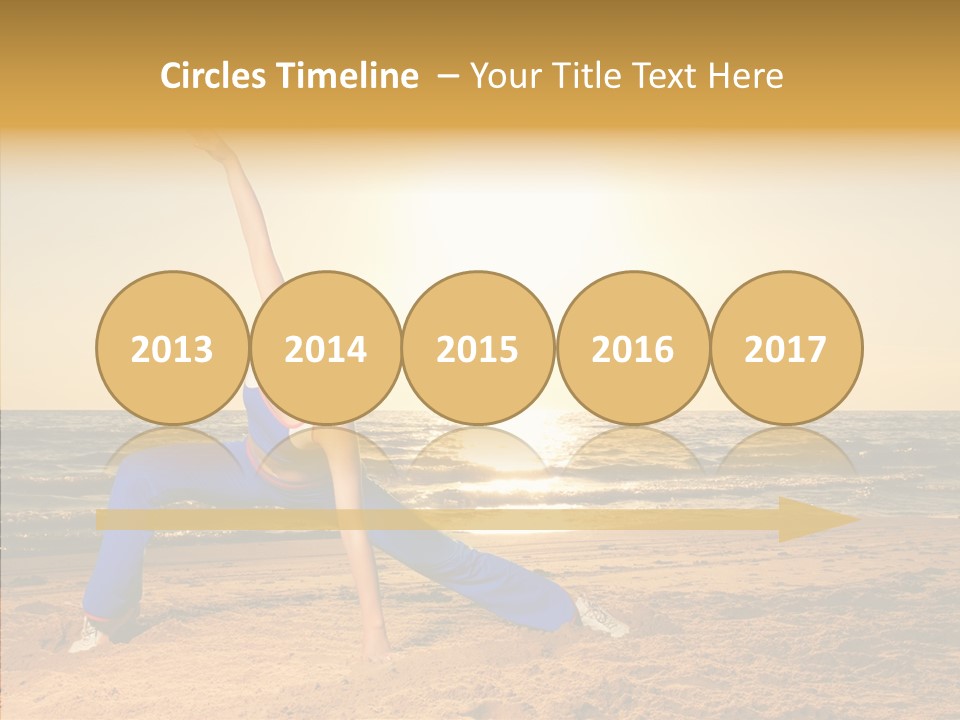 Sunset Energy Carefree PowerPoint Template