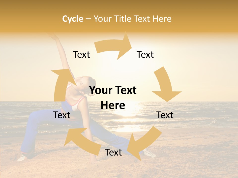 Sunset Energy Carefree PowerPoint Template