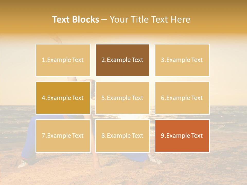 Sunset Energy Carefree PowerPoint Template