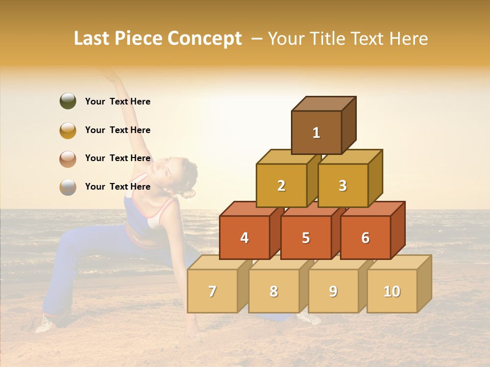 Sunset Energy Carefree PowerPoint Template