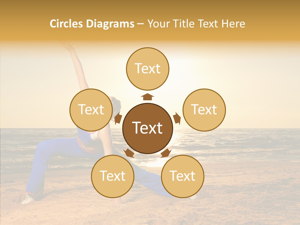 Sunset Energy Carefree PowerPoint Template