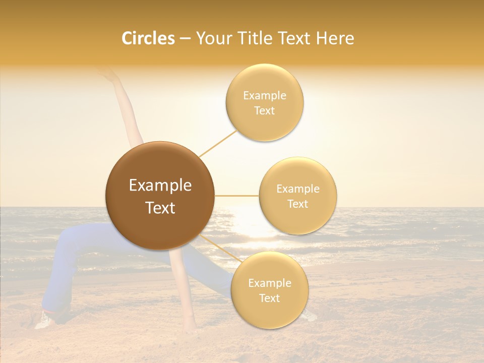 Sunset Energy Carefree PowerPoint Template
