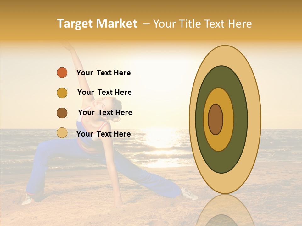 Sunset Energy Carefree PowerPoint Template