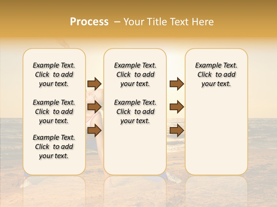 Sunset Energy Carefree PowerPoint Template