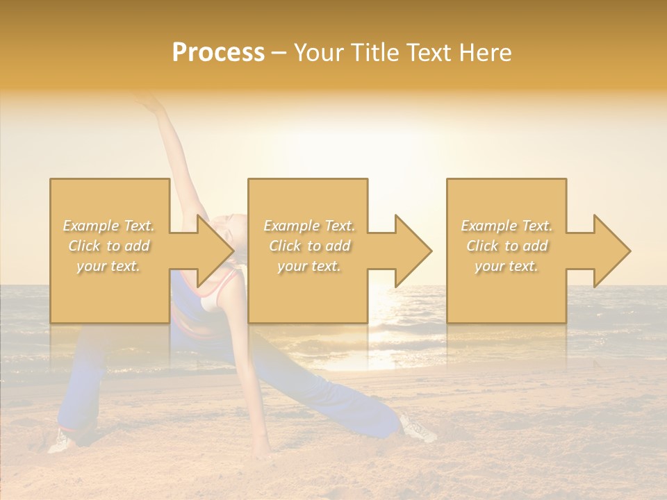 Sunset Energy Carefree PowerPoint Template