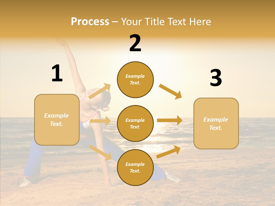 Sunset Energy Carefree PowerPoint Template
