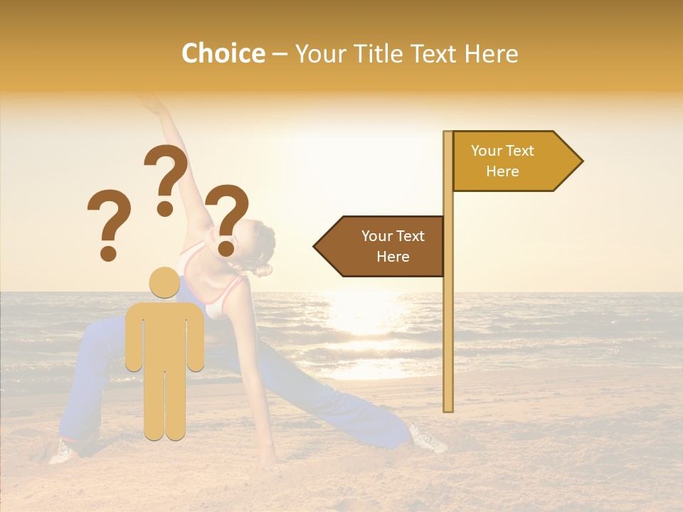 Sunset Energy Carefree PowerPoint Template