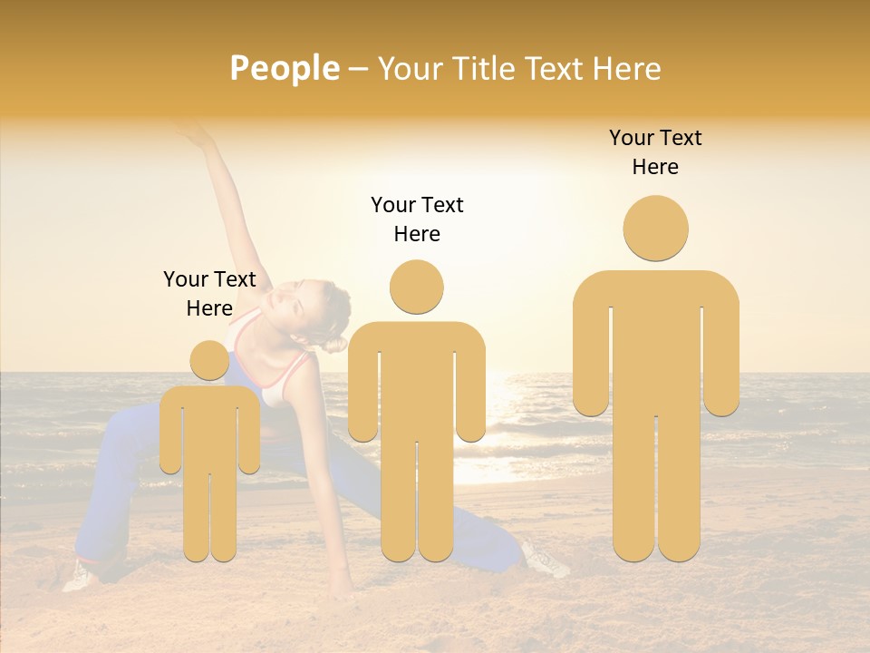 Sunset Energy Carefree PowerPoint Template