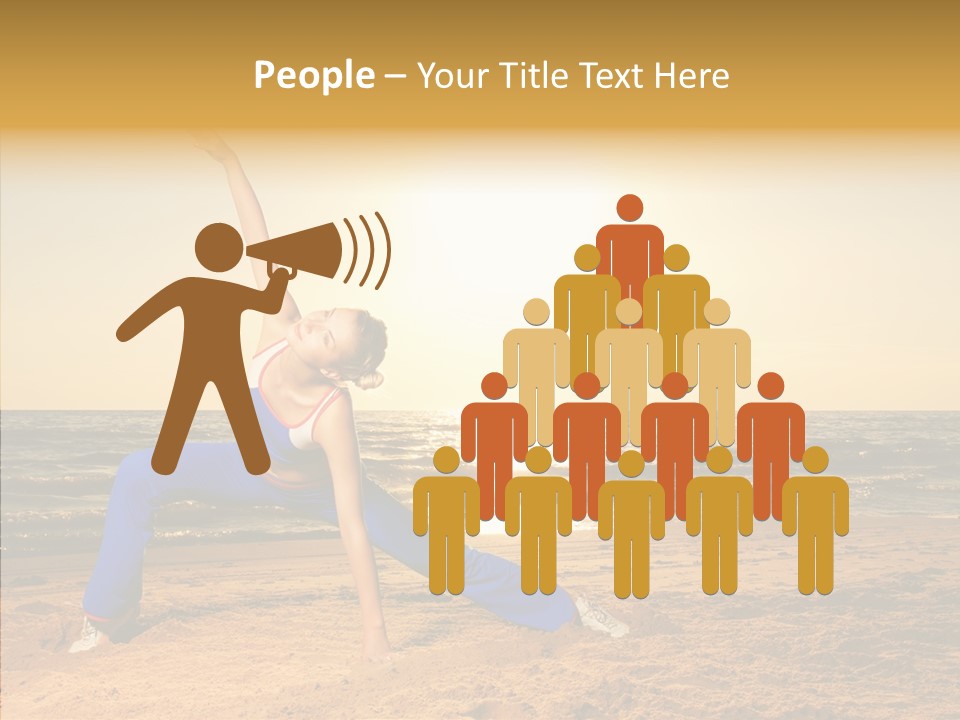 Sunset Energy Carefree PowerPoint Template