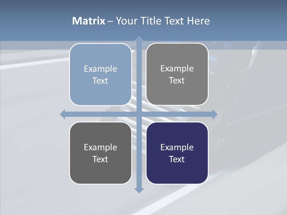 Semi Trucking Driving PowerPoint Template