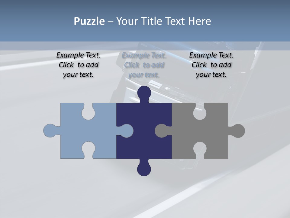 Semi Trucking Driving PowerPoint Template