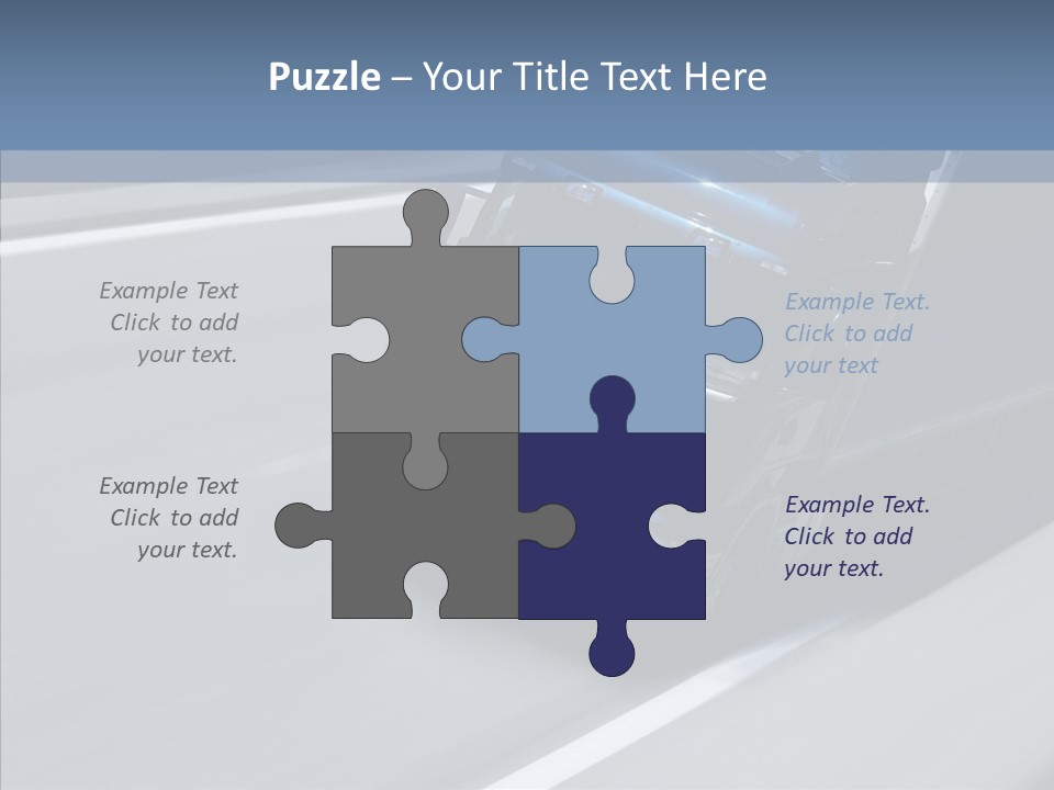 Semi Trucking Driving PowerPoint Template