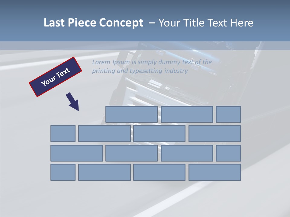 Semi Trucking Driving PowerPoint Template