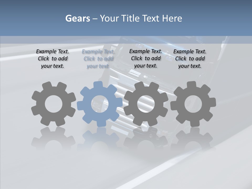 Semi Trucking Driving PowerPoint Template