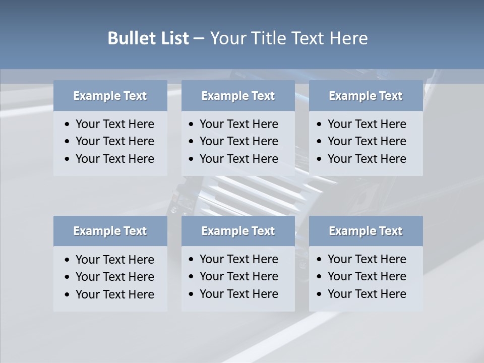 Semi Trucking Driving PowerPoint Template