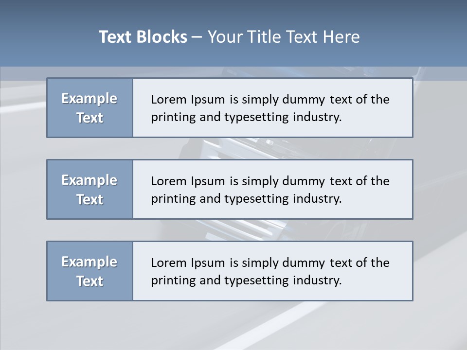 Semi Trucking Driving PowerPoint Template