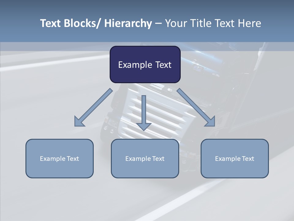 Semi Trucking Driving PowerPoint Template
